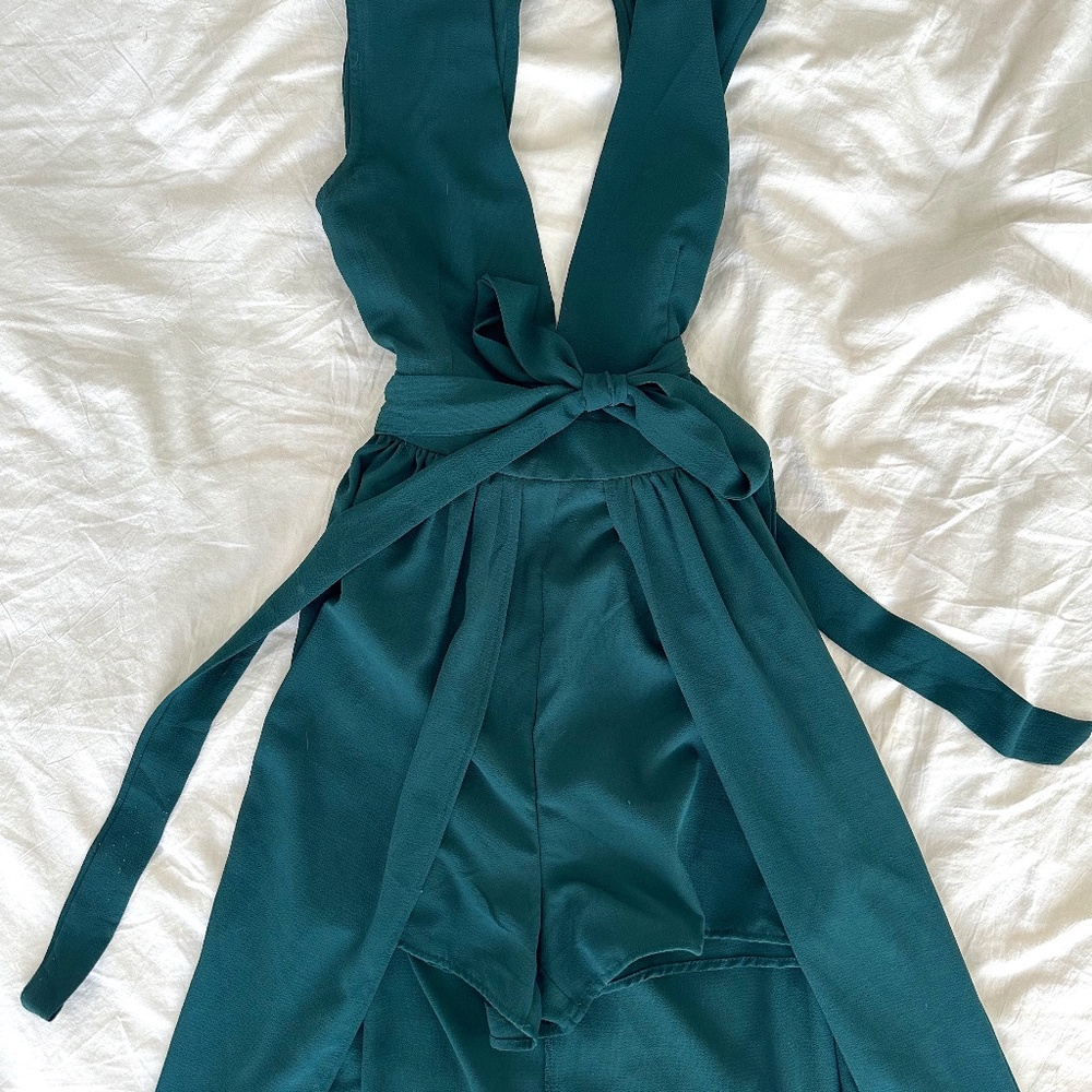 Emerald Jumper Dress